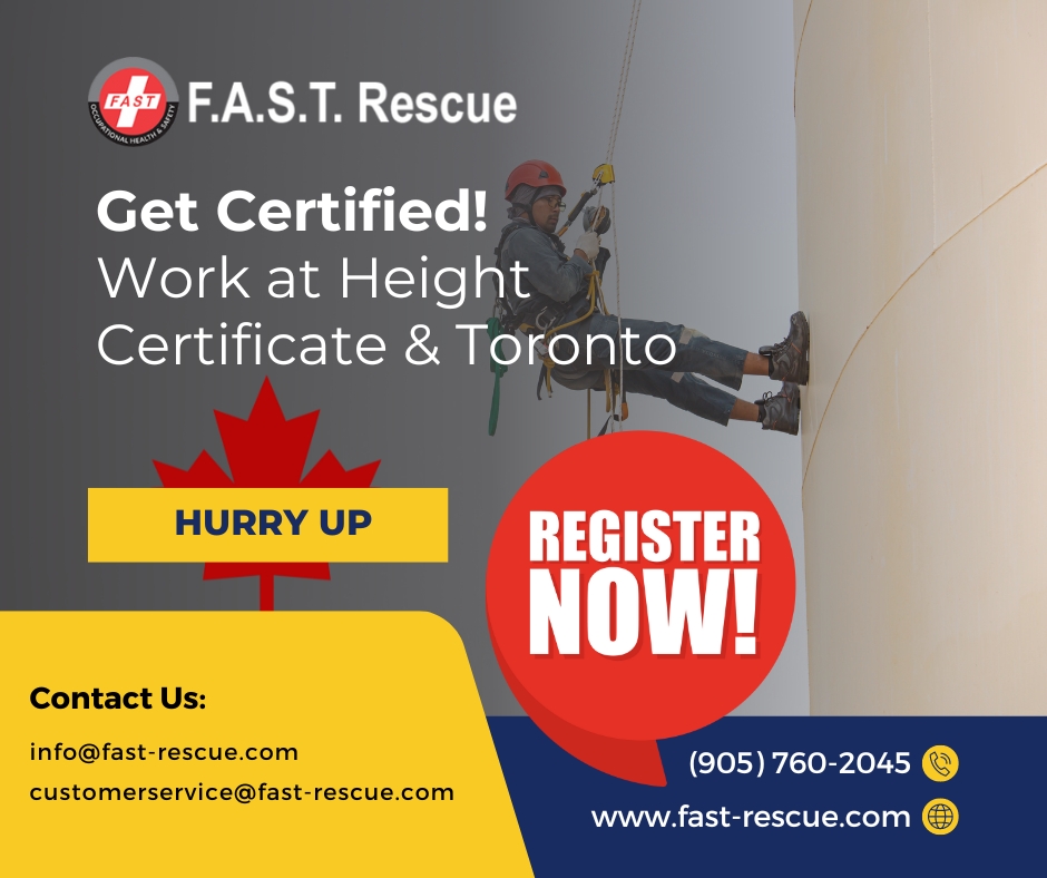 Working At Heights Certificate In Toronto